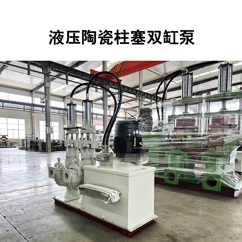 液壓陶瓷柱塞雙缸泵9 液壓陶瓷柱塞雙缸泵9
